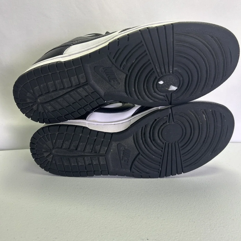Nike Dunk Low Retro Black/White Mens Size 8 US Low Top Sneakers DD1391-100 2021